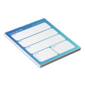 Tagesplanernotizbuch (40 Seiten) Notizblock (angewinkelt)