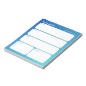 Tagesplanernotizbuch (40 Seiten) Notizblock (Rotiert)