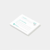 Tagespost Notiz (angewinkelt)