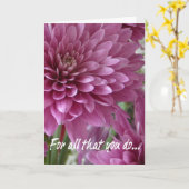 Tagesrosa, florale Darstellung des Verwaltungspers Karte (Gelbe Blume)