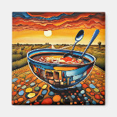 Tagessuppe Magnet (Vorne)