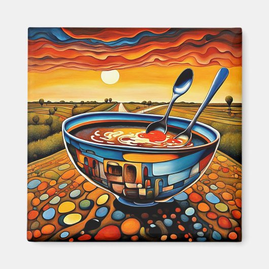 Tagessuppe Magnet (Vorne)