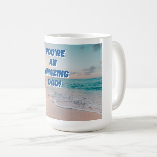 Tagesthema des Vaters Coffee Tasse (VorderseiteRechts)