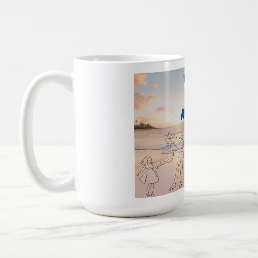Tagesthema des Vaters Coffee Tasse (Links)