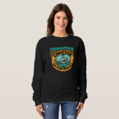 Tagestrinker Amerika Indianapolis Kapitel Sweatshirt (Vorne ganz)