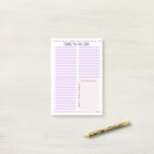 Tagesübersicht Post-it Klebezettel (Auf Schreibtisch)