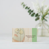 TagesWellness-Center-Geschäfts-Karte Visitenkarte (Stehend Vorderseite)