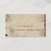 TagesWellness-Center-Geschäfts-Karten Visitenkarte (Rückseite)