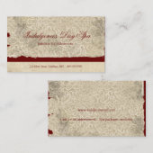 TagesWellness-Center-Geschäfts-Karten Visitenkarte (Vorne/Hinten)