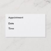 TagesWellness-Center-Karte Terminkarte (Rückseite)