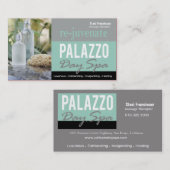 TagesWellness-Center-Massage-TherapeutAromatherapy Visitenkarte (Vorne/Hinten)