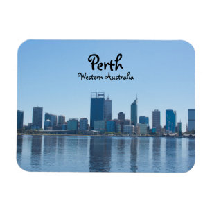 Tageszeit: Perth City Skyline Magnet