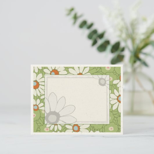 Tageszeit Postkarte (Stehend Vorderseite)