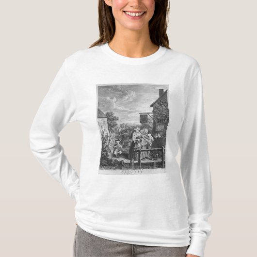 Tageszeiten, Abend, 1738 T-Shirt (Vorderseite)