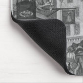 Tageszeiten, Mittag, 1738 Mousepad (Ecke)