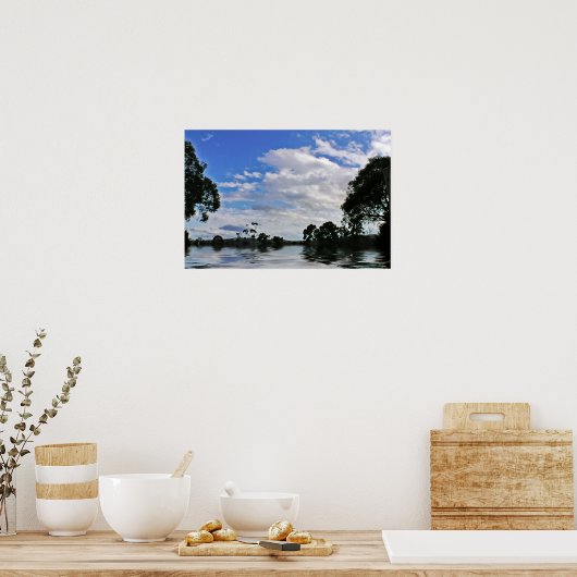 Tageszeitenposter Poster (Küche)