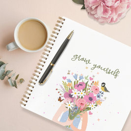 Tageszeitung "Grow Yourself" Notizblock