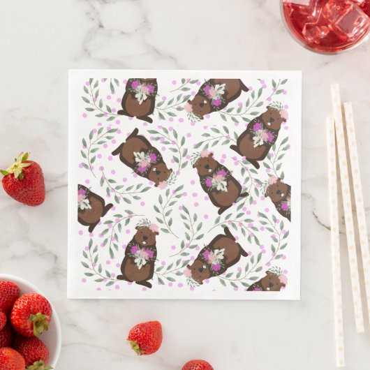 Tageszeitung Napkin Serviette (Beispiel)