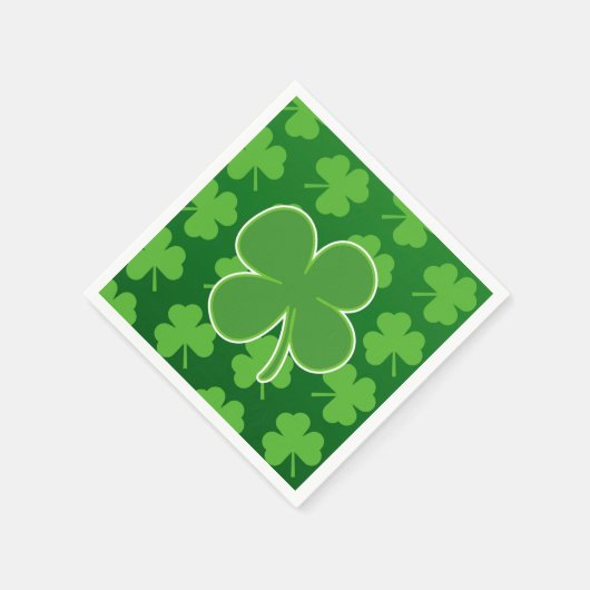 Tageszeitung Napkins zum St. Patrick Serviette (Ecke)