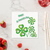 Tageszeitung Napkins zum St. Patrick Serviette (Beispiel)