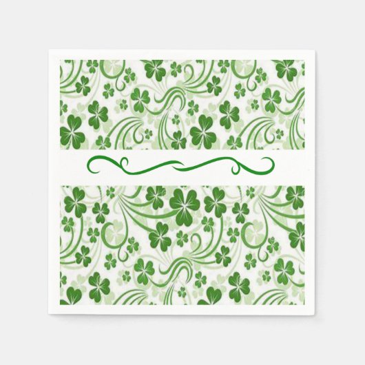 Tageszeitung Napkins zum St. Patrick Serviette (Vorderseite)
