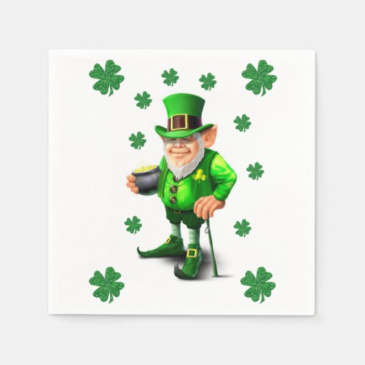 Tageszeitung Napkins zum St. Patrick Serviette (Vorderseite)