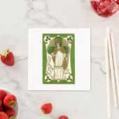 Tageszeitung Napkins zum St. Patrick Serviette (Beispiel)