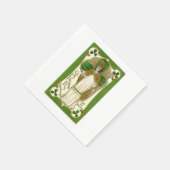 Tageszeitung Napkins zum St. Patrick Serviette (Ecke)