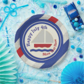 Tageszeitung "Nautic Independence Day" - Teller (Party)