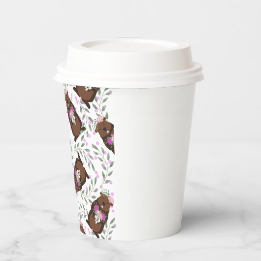 Tageszeitung Pappbecher (Links)