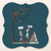 Tageszeitung-Untersetzer Untersetzer (Vorderseite)