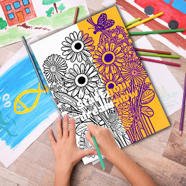 Tageszeitungen mit druckbarer Schmetterlingsfarbe Poster