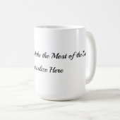 Tagesziel-Tasse Kaffeetasse (VorderseiteRechts)