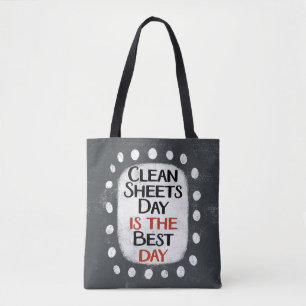 Tagetasche mit sauberen Blättern Tasche