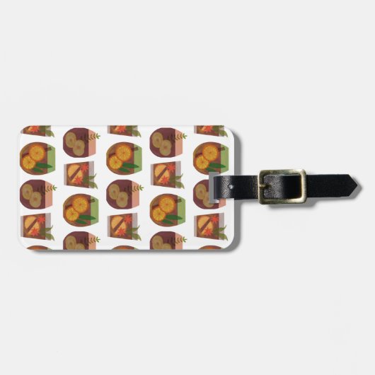 Tagfarbe Gepäckanhänger (Vorderseite horizontal)