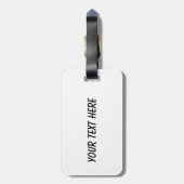 Tagfarbe Gepäckanhänger (Rückseite vertikal)