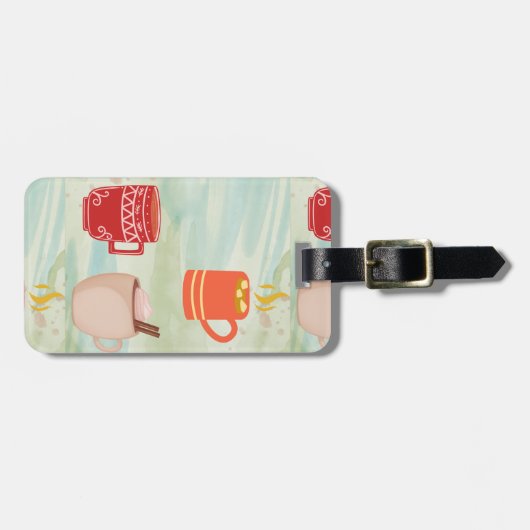 Tagfarbe Gepäckanhänger (Vorderseite horizontal)