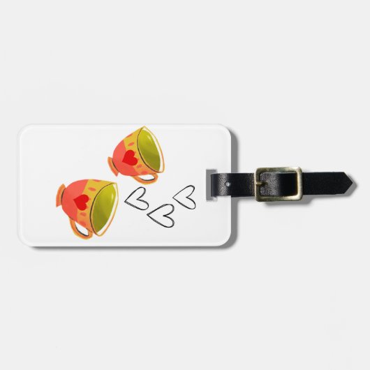 Tagfarbe Gepäckanhänger (Vorderseite horizontal)