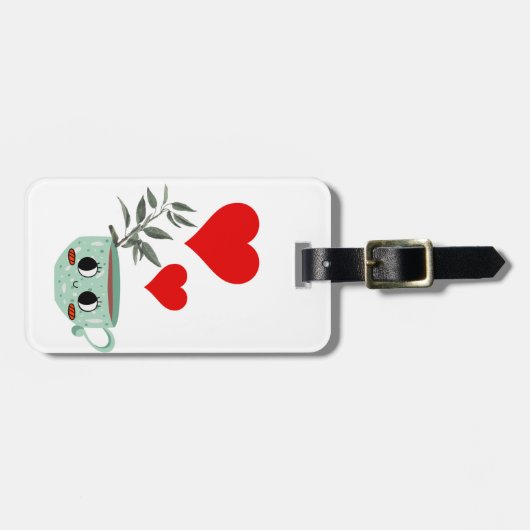 Tagfarbe Gepäckanhänger (Vorderseite horizontal)