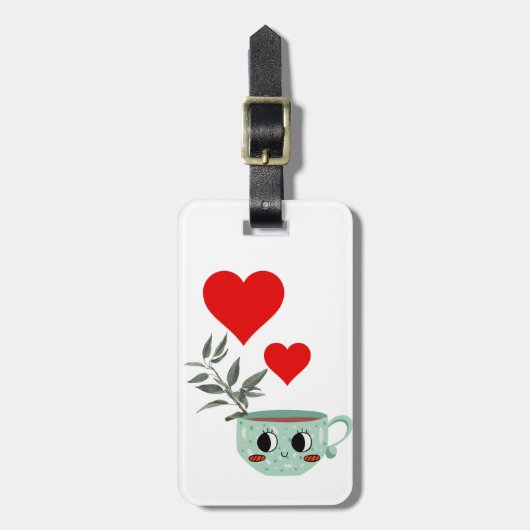 Tagfarbe Gepäckanhänger (Vorderseite vertikal)