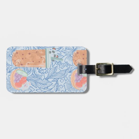 Tagfarbe Gepäckanhänger (Vorderseite horizontal)