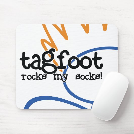 tagfoot (deskification) mousepad (Mit Mouse)