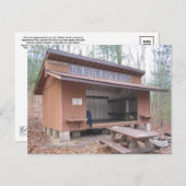 Tagg Run Appalachian Trail Postcard Postkarte (Vorne/Hinten)