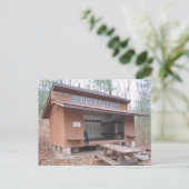 Tagg Run Appalachian Trail Postkarte (Stehend Vorderseite)