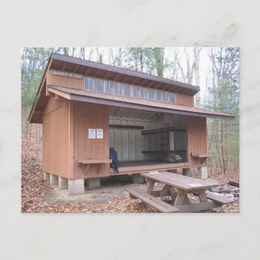 Tagg Run Appalachian Trail Postkarte (Vorderseite)