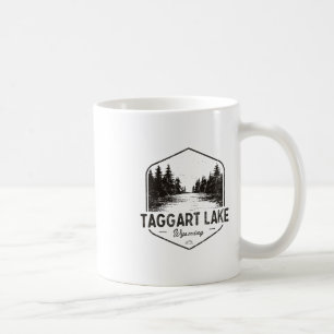 Taggart Lake Wyoming Outdoor-Vintage 3 Kaffeetasse