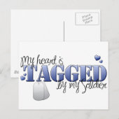 Tagged Postkarte (Vorne/Hinten)