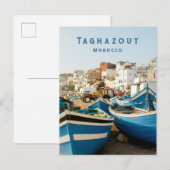 Taghazout Marokko Küstenort Postkarte (Vorne/Hinten)