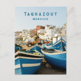 Taghazout Marokko Küstenort Postkarte