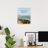 Taghazout Morocco Coastal Surf Travel photo Poster (Heimbüro)
